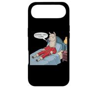 Alpaga Llama with Red Buffalo Plaid Pyjama Fille Garçon Lama Coque pour iPhone Air