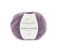 Alpaga Silver by Concept de Katia 25 grammes et 120 mètres (274 - Lilas-argenté)