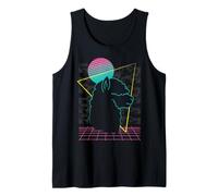 Alpaga Squad Design Rétro Drôle Alpaga Lama Débardeur