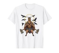 Alpaga Viking Berserker Norse Animal Warrior T-Shirt