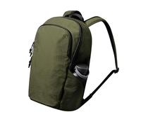 ALPAKA Bravo Backpack 23L - Sac à Dos Ordinateur Portable 16'' (40,6 cm), Porte-bouteilles, Compartiment Rembourré Doux Antichoc, Sac de Travail Multi-Compartiments, Matériau Axoflux Vert Déperlant