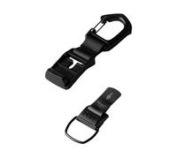 ALPAKA HUB Carabiner, Mousqueton Porte-clés Homme Porte Clés Magnétique Amovible, Porte Clef Voiture pour Ceinture, Porte-clés Tactique, Compatible avec ALPAKA Portefeuille, Sling, Sac à Dos