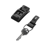 ALPAKA HUB Keychain, Porte-clés Tactique avec Clip de Ceinture, Porte-clés Homme Porte Clés Magnétique Amovible Rapide, Porte Clef MOLLE, Compatible avec ALPAKA Portefeuille, Sling, Sac à dos