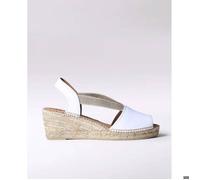 Alpargatas Mujer Modèle Chaussure Toni Pons Modèle Teide P - Coleur Blanc 39