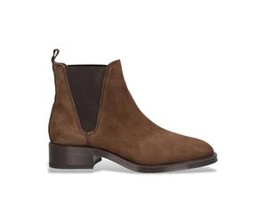 ALPE 2349 Arabica - Bottines Chelsea pour Femmes - Marron - Taille 41 EU - Velours, Caoutchouc - Automne - Décontracté