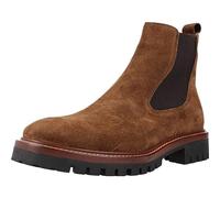ALPE Bottines en cuir Chelsea marron