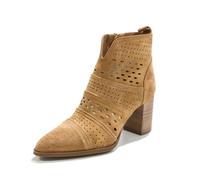 ALPE Bottines habillées en daim avec talon - 53851136 pour femme, brun clair, 37 EU