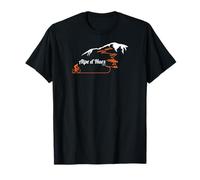 Alpe d'Huez - La montée à vélo la plus célèbre - Montagne T-Shirt