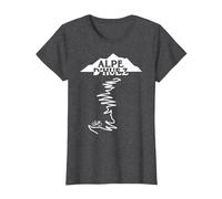 Alpe D'HUEZ T-Shirt, Femme, Chiné Foncé, XL