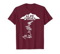Alpe D'HUEZ T-Shirt, Homme, Marron, XL