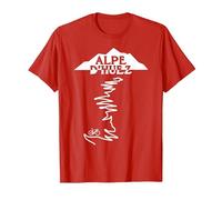 Alpe D'HUEZ T-Shirt, Homme, Rouge, 3XL
