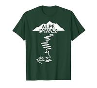 Alpe D'HUEZ T-Shirt, Homme, Vert Forêt, XXL