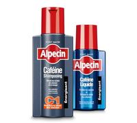 Alpecin Caféine Shampooing C1 250 ml + Alpecin Caféine Liquide 200 ml (shampooing + liquide anti-chute)
