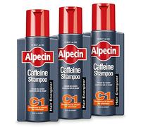 Alpecin Caféine Shampooing C1 3x 250ml | Prévient et réduit la chute | Stimule la croissance naturelle des cheveux chez les hommes