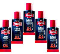 Alpecin - Caféine Shampooing C1 5x250 ML pour Perte de Cheveux