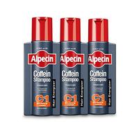 Alpecin Coffein Shampooing C1 3 x 250 ml | Shampooing anti-amincissement des cheveux | Shampooing anti-chute pour homme | Alpecin Coffein Shampooing contre la chute héréditaire des cheveux | Renforce