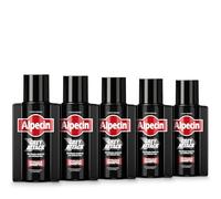 Alpecin Grey Attack Lot de 5 shampoings colorés à la caféine et à la couleur, 5 x 75 ml, contre les cheveux gris, résultat naturel de la couleur à partir de 2 à 4 semaines, prévient la chute de
