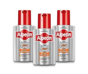Alpecin Lot de 3 shampoings stimulateurs de croissance 200 ml