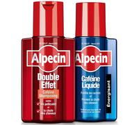 Alpecin Shampooing Caféine Double Effet 200 ml + Alpecin Caféine Liquide 200 ml (shampooing anti-chute & antipelliculaire + liquide)