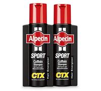 Alpecin Sport CTX Lot de 2 shampoings à la caféine, 2 x 250 ml - revigore les cheveux à la racine en cas d’efforts sportifs intenses