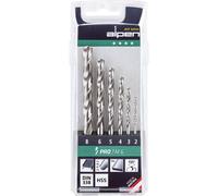 Alpen 0000111806100 HSS Jeu de forets pour le métal 6 pièces tige cylindrique 1 pc(s)