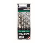 Alpen 100606100 Foret HSS-ECO TM, Gris, 2/3/4/5/6/8 mm, Set de 6 Pièces