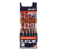 Alpen Jeu de forets polyvalents MultiCut 100705100 – 5 pièces