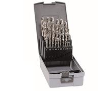 Alpen 102225100 HSS-E Jeu de forets pour le métal 25 pièces Cobalt 1 set