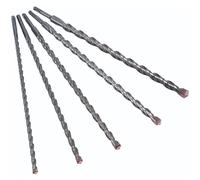Alpen 1077809005100 F4 SDS-plus boîte, Gris, 450 mm, Set de 5 Pièces