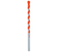 Alpen 35301000100 Profi Foret spécial tuiles avec tige cylindrique 10,0x200 mm en carbure de tungstène, Argent/brun