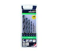 Alpen 811122100 Foret hélicoïdal"Sprint Master", Gris, 2-3-4-5-6-8 mm, Set de 6 Pièces
