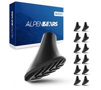Alpen Bears 14 Embouts en Caoutchouc Baton de Marche et Bâtons de Randonnée Nordique - Professionnel Embouts de Canne de Marche pour Tous Les Bâtons de Randonnée Courants (Asphalte-Gravier, Montagne)