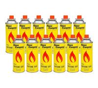 Alpen Camping Butane Lot de 12 cartouches de gaz 400 ml pour réchaud à gaz, réchaud de camping, chalumeau Bunsen 400 ml (12)