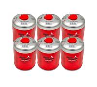 Alpen Camping Pack de 6 cartouches gaz 450 g Butane Propane - Réchaud Brûleurs Chauffage EN417