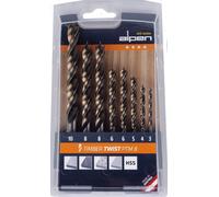Alpen Cassette Percer Set de forets TIMBER TWIST PTM 8 8pcs 0067100008100