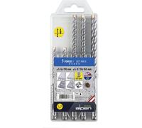 Jeu De Forets SDS Plus 5 - 10Mm FORCE-X, Pour Béton Armé, Roche Dure, Etc.