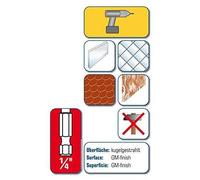 Alpen Foret de perçage pour carrelage et verre, 28900300100