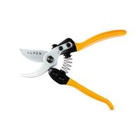 ALPEN Gelbhorn 150 Sécateur Bypass Professionnel Forgé - Lame Chrome Dur Ø20mm - Poignées Ergonomiques PVC Jaune - Système Ouverture Automatique - Outil Taille Jardin