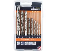 Alpen HSS-Co5 PCTM 8 pces Profi bois