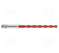 Alpen Foret polyvalent MultiCut 51900600100 6 mm en carbure 160 mm SDS-Plus 1 pièce