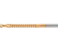 ALPEN Mèche à fraiser universelle HSS-TIN Longueur 93 mm Mèche ø 8 mm