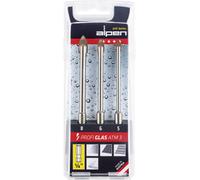 Alpen Profi Glas ATM 3 0028900003100 Jeu de forets spécial verre 3 pièces 5 mm, 6 mm, 8 mm 1/4\ (6