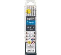 Alpen SDS+ FORCE X Box 3 pcs. 6- 8-10x160