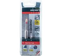 Alpen Very Hard Porcelain Tile Drill Ø 10 mm. Kit 2 mèches