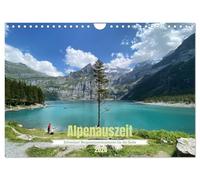 Alpenauszeit - Des moments d'été en montagne suisse pour l'âme, Version française (Calendrier mural 2026 DIN A4 portrait), Calendrier CALVENDO mensuel