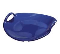 AlpenGaudi Alpes UFO Toboggan en Plastique Feuillet Plate Bleu 59,5 x 57,5 x 14