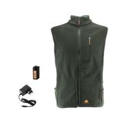 Alpenheat Aj4 Sk Veste Chauffante En Polaire Kaki - S