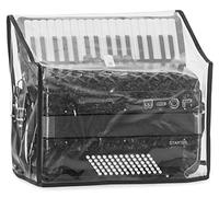 Alpenklang Housse pour Accordéon Basse 72 - Protection pour Accordéon - Compatible avec Accordéons à 72 Basses - Dimensions (LxPxH) : env. 43 x 25 x 40 cm - en PVC - Transparent