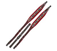 Alpenklang Sangles Pour Accordéons 4 Rangées Edelweiss/Rouge