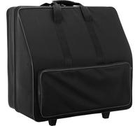 Alpenklang Trolley/Valise Accordéon 120 Basses (Trolley accordéon, Noyau en Bois, Rembourrage en Peluche, 56 x 50 x 33 cm, matériau extérieur Rigide déperlant) Noir